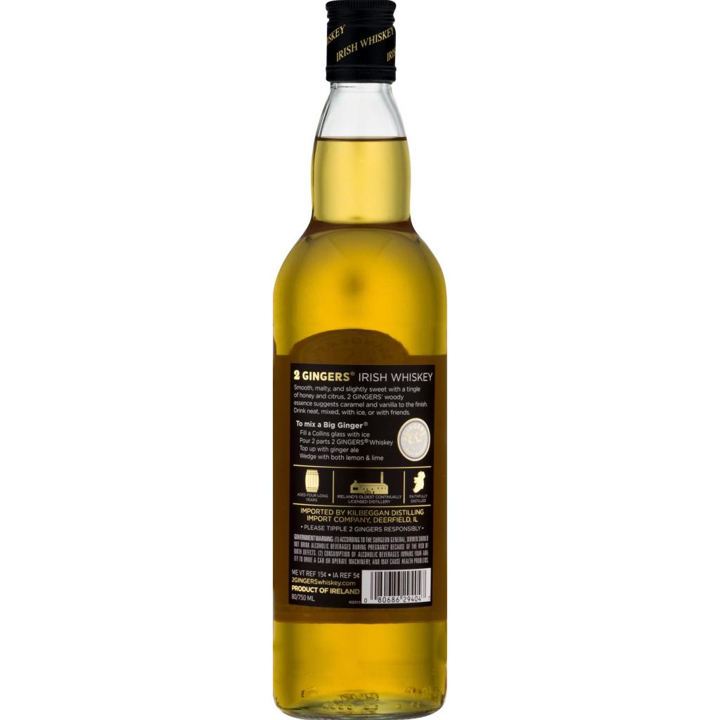 2 Gingers® Blended Irish Whiskey - Image 2