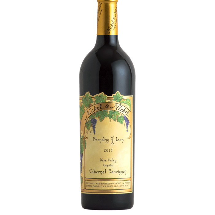 Nickel & Nickel "Branding Iron Vineyard" Oakville Cabernet Sauvignon