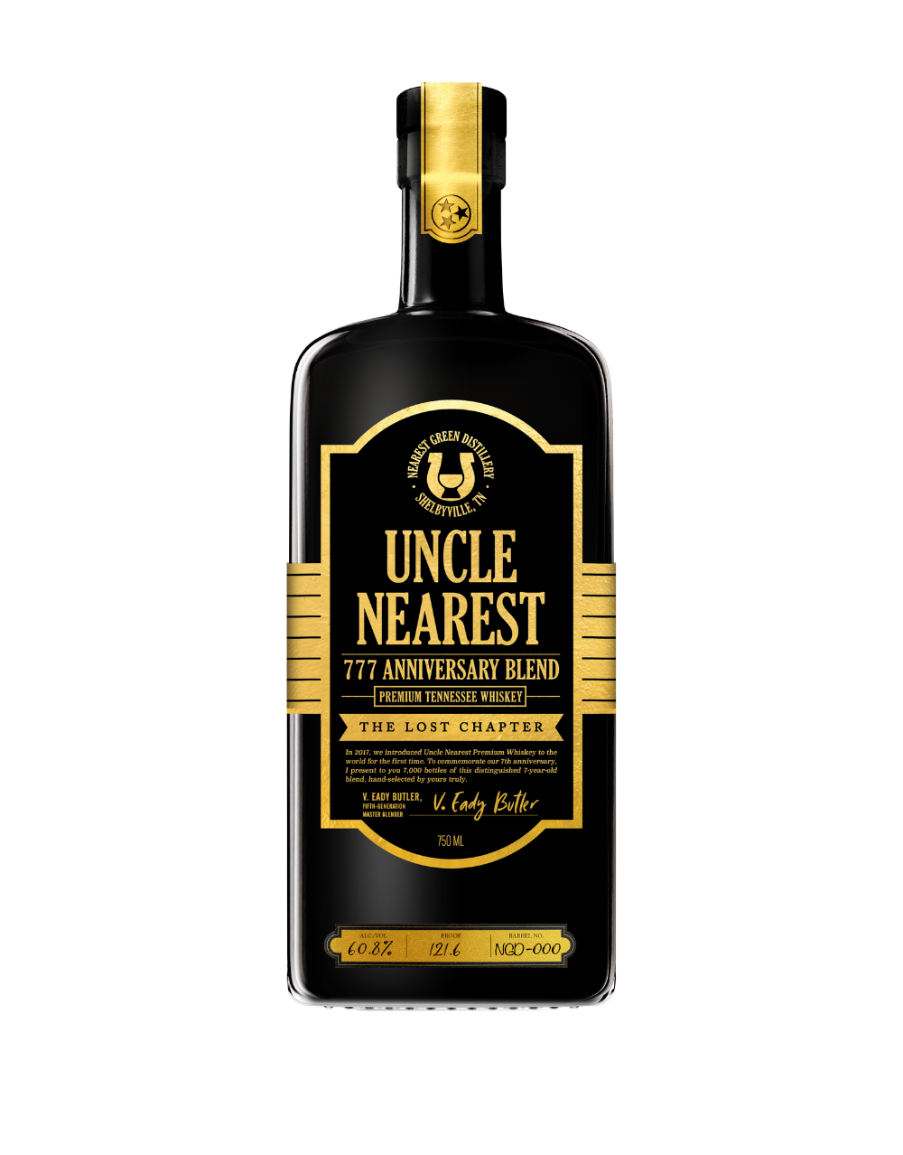 Uncle Nearest 777 Anniversary Blend Whiskey
