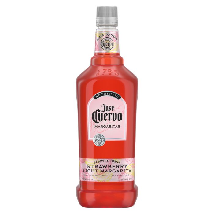 Jose Cuervo® Authentic Margarita Strawberry Light Margarita