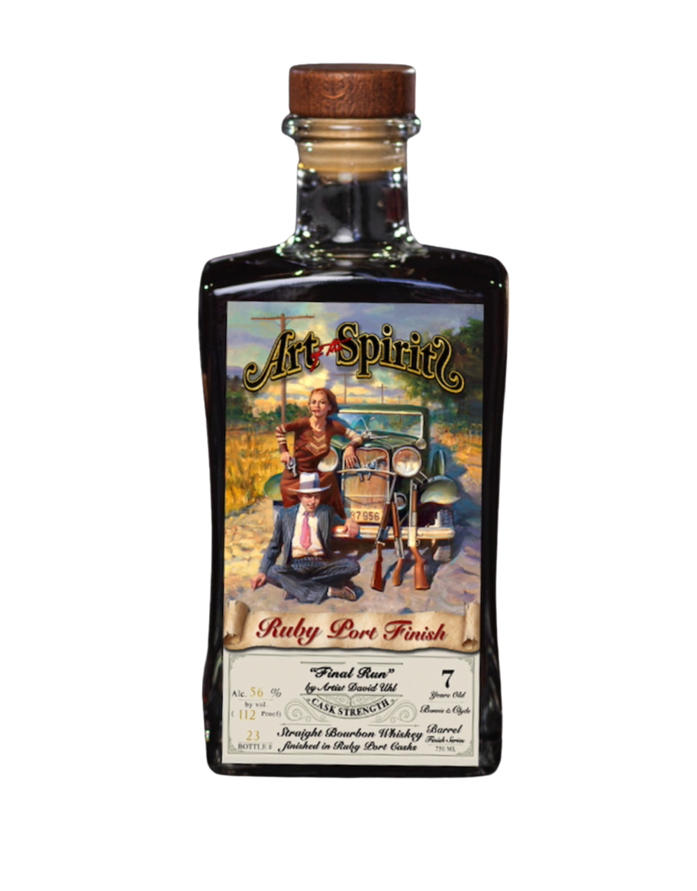 Art Of The Spirits Ruby Port Finish - Cask Strength "Final Run" Straight Bourbon Whiskey - Image 2
