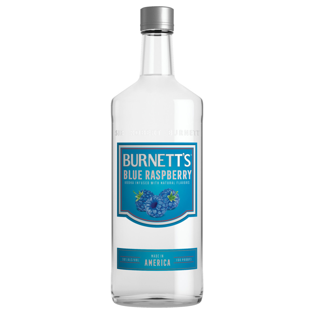 Burnett'S Blue Raspberry Flavored Vodka