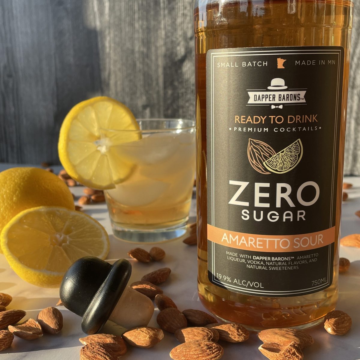 Dapper Barons Amaretto Sour