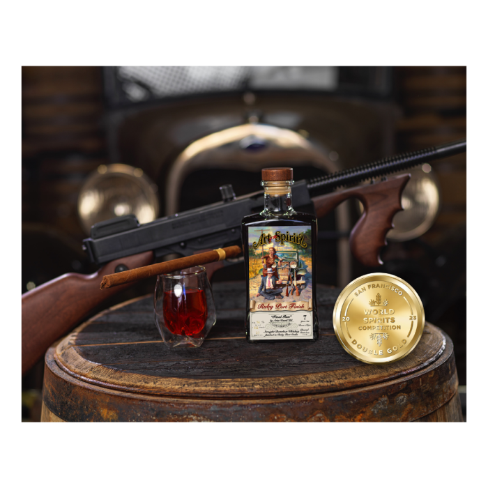 Art Of The Spirits Ruby Port Finish - Cask Strength "Final Run" Straight Bourbon Whiskey